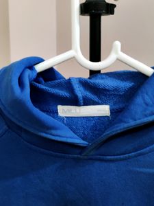 💥BUY1GET1💥 blue hooded sweatshirt with "COANERS"