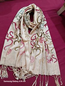 Om Print Scarf