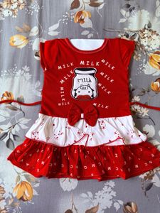 Cute Milk Jar Baby Dress