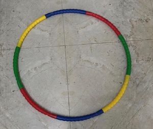Colorful Segmented Hula Hoop