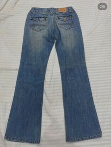 y2k flare jeans