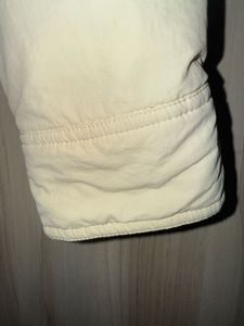 Zara Cream Oversized Shirt Jacket