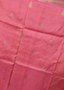Pure Silk Kanjivaram Saree with Zari (Nalli)