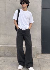 Women's Dark Wash Wide Leg Jeans