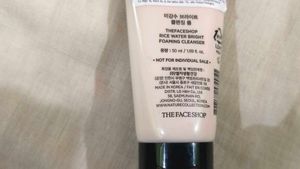 The face shop cleanser