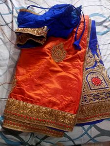 one time used saree