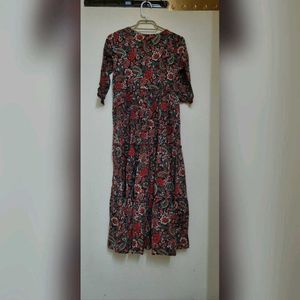 Flowy Floral Maxi Dress