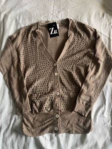 ZR Embellished Knit Cardigan