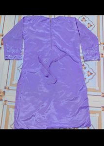 Beautiful Lavender Kurta Set