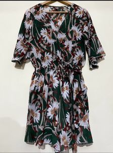 Floral Print Romper