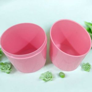 Pink Makeup Brush Set with Case