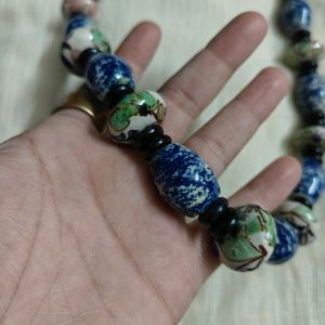 Price Drop !! Pottery Necklace From Hongkong