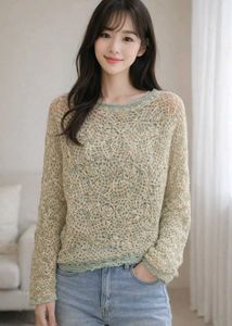 Lightweight Knit Sweater Top