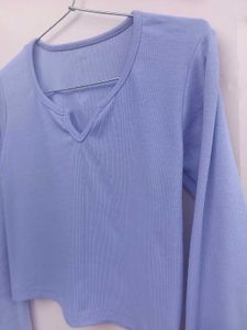Light Purple Long Sleeve Top
