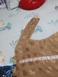 stylish golden kaftan