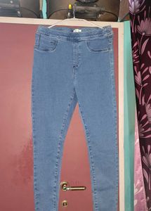 Stylish Blue Denim Jeggings