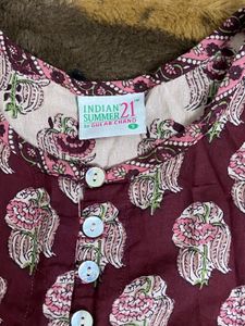 Floral Anarkali Kurta