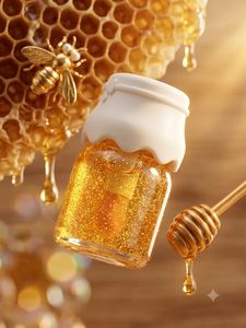Glimmering Honey small aesthetic lip gloss