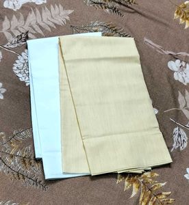 YELLOW & WHITE COLOUR FABRIC