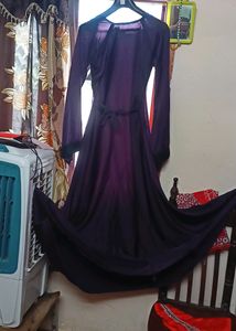 Grand Purple/Violet Abaya Trendy Model On Sale, 🎉