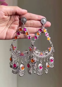 Bohemian Multicolor Stone Earrings
