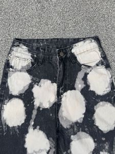Unique Tie-Dye Denim Jeans
