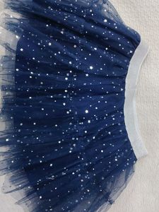 Sparkly Navy Tulle Skirt