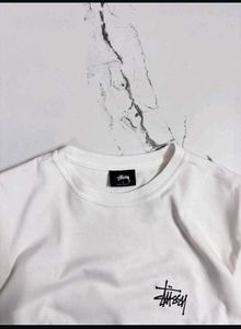 Stussy White Tee