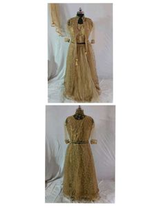 Beautiful golden gown