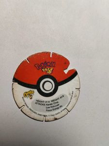 Cheetos Pokemon TAZO - MACHOP (rare)