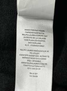 Polo Ralph Lauren Black Sweatshirt XXXXL