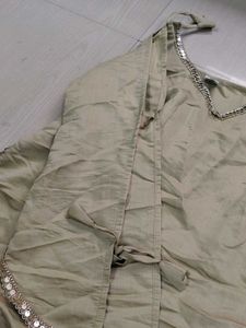 beautiful short kurti with corse
