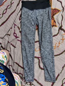 Women's Marled Grey Leggings