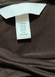 Classic Dark Brown H&amp;M T-shirt