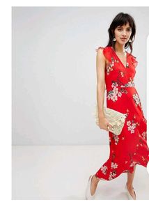 Bright Red dress freebie 🎁