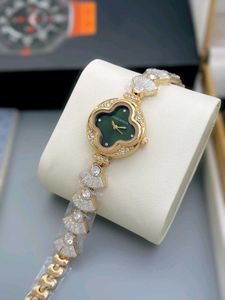 louis vuitton diamond studded ladies watch
