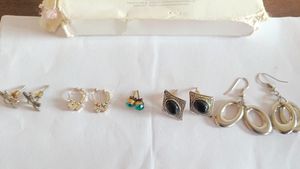 Assorted Earrings And Neck Peice