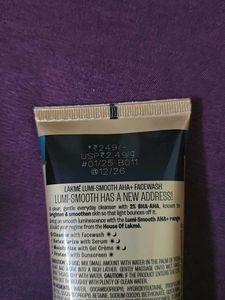 Lakme Lumi-Smooth AHA+ Facewash