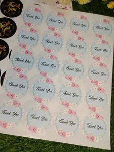 Pack Of 100 Thank You Stickers