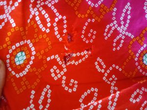 Vibrant Floral Print Anarkali Kurta