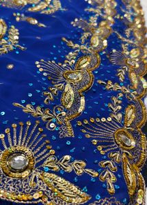 Royal Blue zardozi 💯 an sew work beautiful 😍