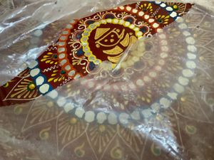 Ganesha Designed Plastic Plate