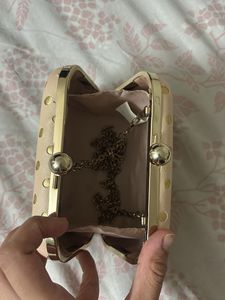 Cute Polka Dot Clutch Bag