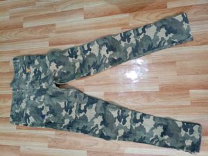 Camo Print Jeans