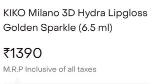 Kiko Milano 3D Hydra Lipgloss