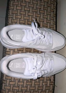Puma White Platform Sneakers