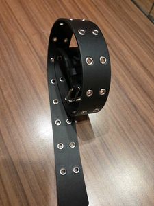 Black Grommet Eyelet Belt H&M 30"