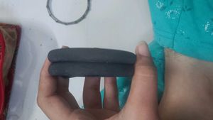 Set of 2 Black Bangles