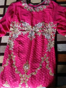 rose stunning kurta set
