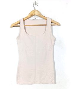 Nude Sleeveless Top